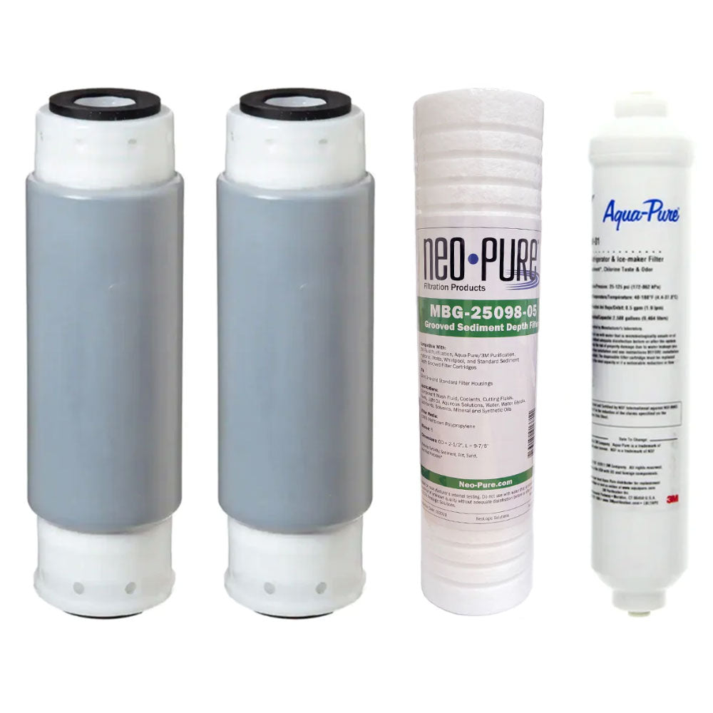 Purwater PWRO4L System Replacement Filter Kit
