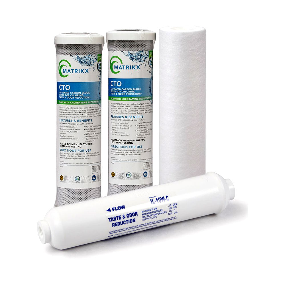 Replacement Filter Kit for the Nelsen NRO5-50 Reverse Osmosis System ...