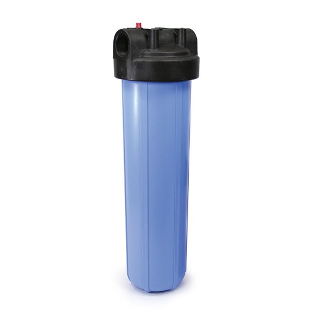 Pentek 150235 Big Blue #20 Whole House Filter Housing w/ Pressure Reli ...