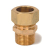 3/4" Male NPT x 7/8" Compression Brass Adapter
